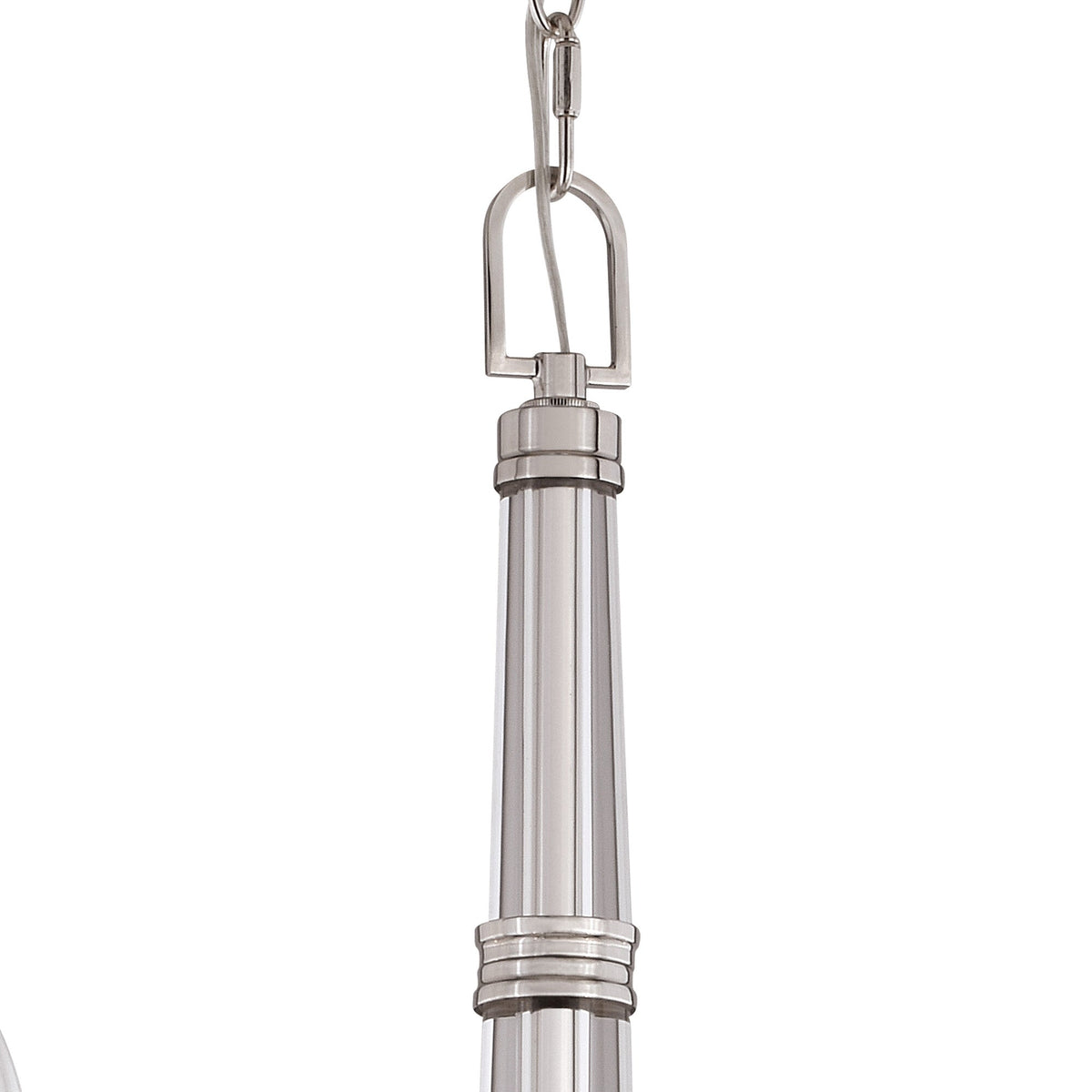 Hoyne 5 Light Chandelier Polished Nickel - Orvon Lighting