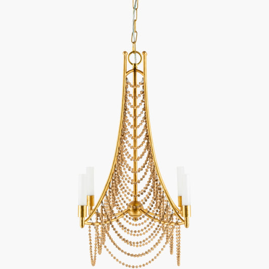 Surya Hawes 19.5" L × 19.5" W × 25.5" H Chandelier – Default Title
