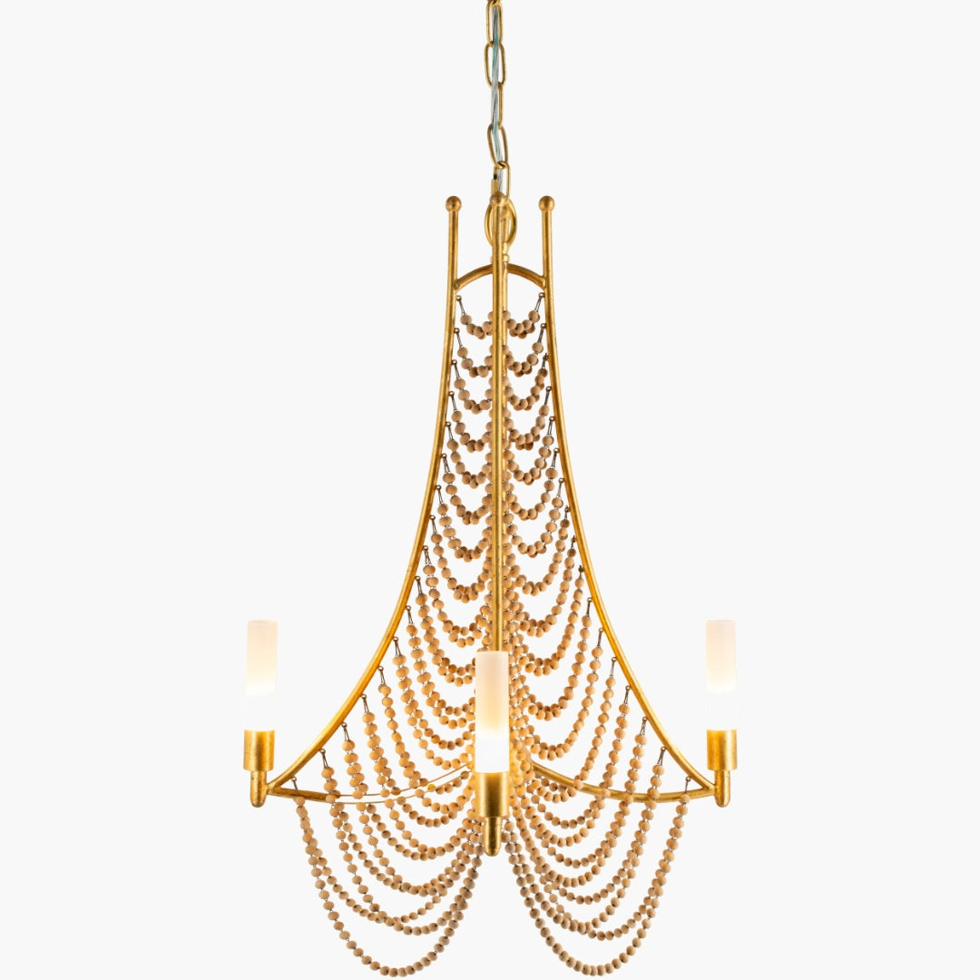 Surya Hawes 19.5" L × 19.5" W × 25.5" H Chandelier – Default Title additional view