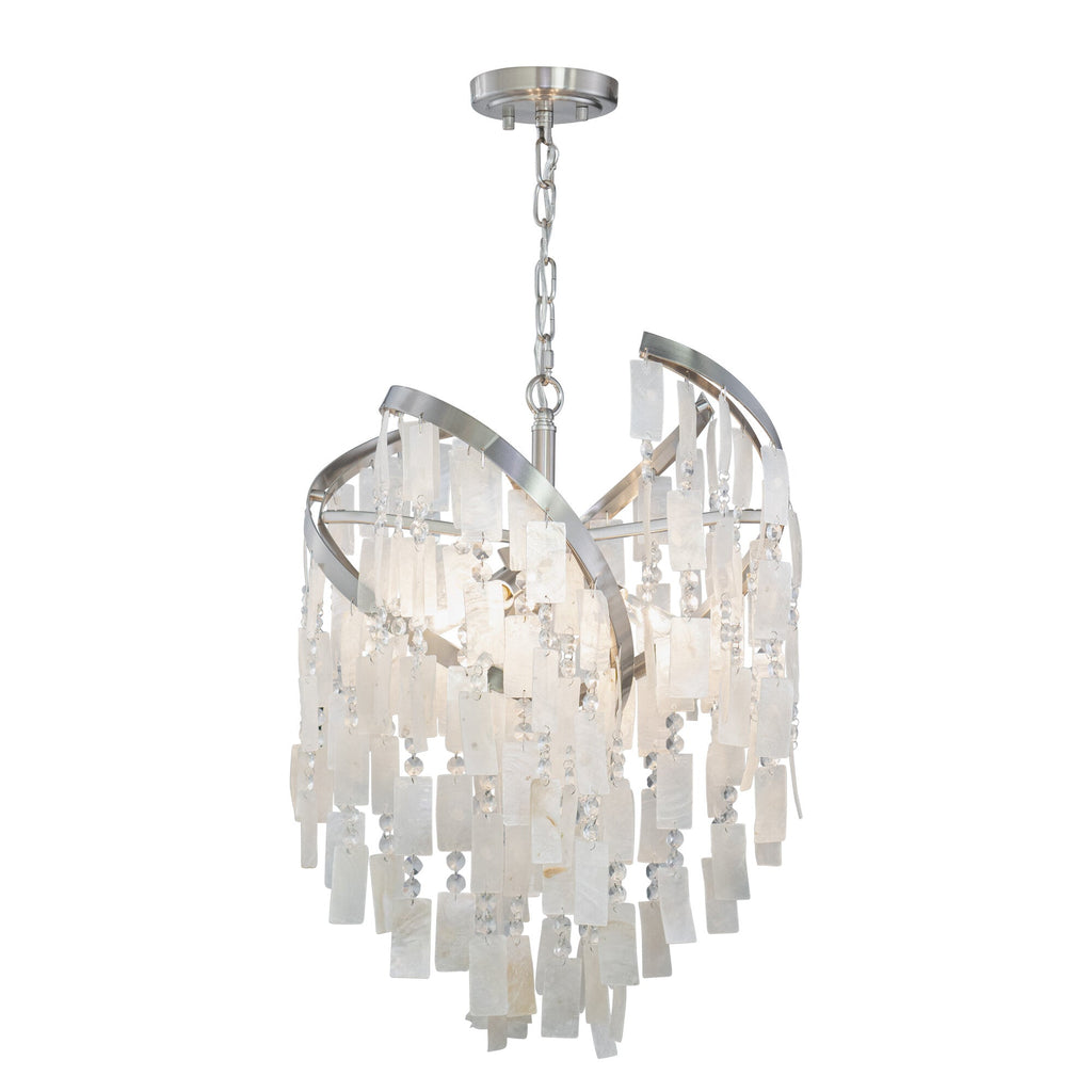 Isabel 16 - in 4 Light Pendant Satin Nickel - Orvon Lighting