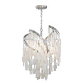 Isabel 16 - in 4 Light Pendant Satin Nickel - Orvon Lighting