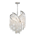 Isabel 16 - in 4 Light Pendant Satin Nickel - Orvon Lighting