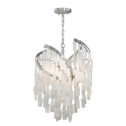 Isabel 16 - in 4 Light Pendant Satin Nickel - Orvon Lighting