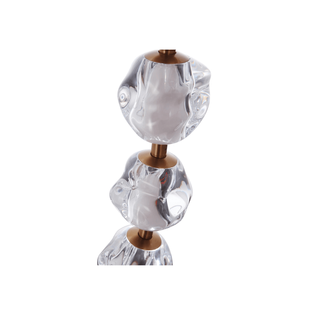 Jackie LED 12.6 inch Satin Brass Pendant Ceiling Light - Orvon Lighting