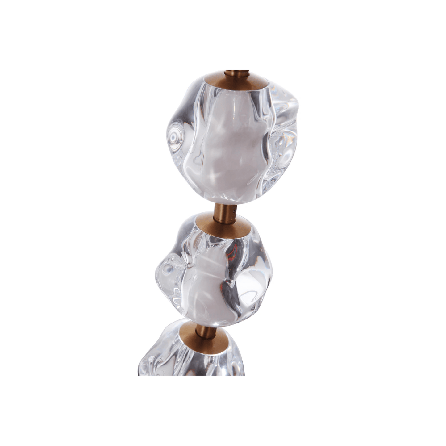 Jackie LED 12.6 inch Satin Brass Pendant Ceiling Light - Orvon Lighting