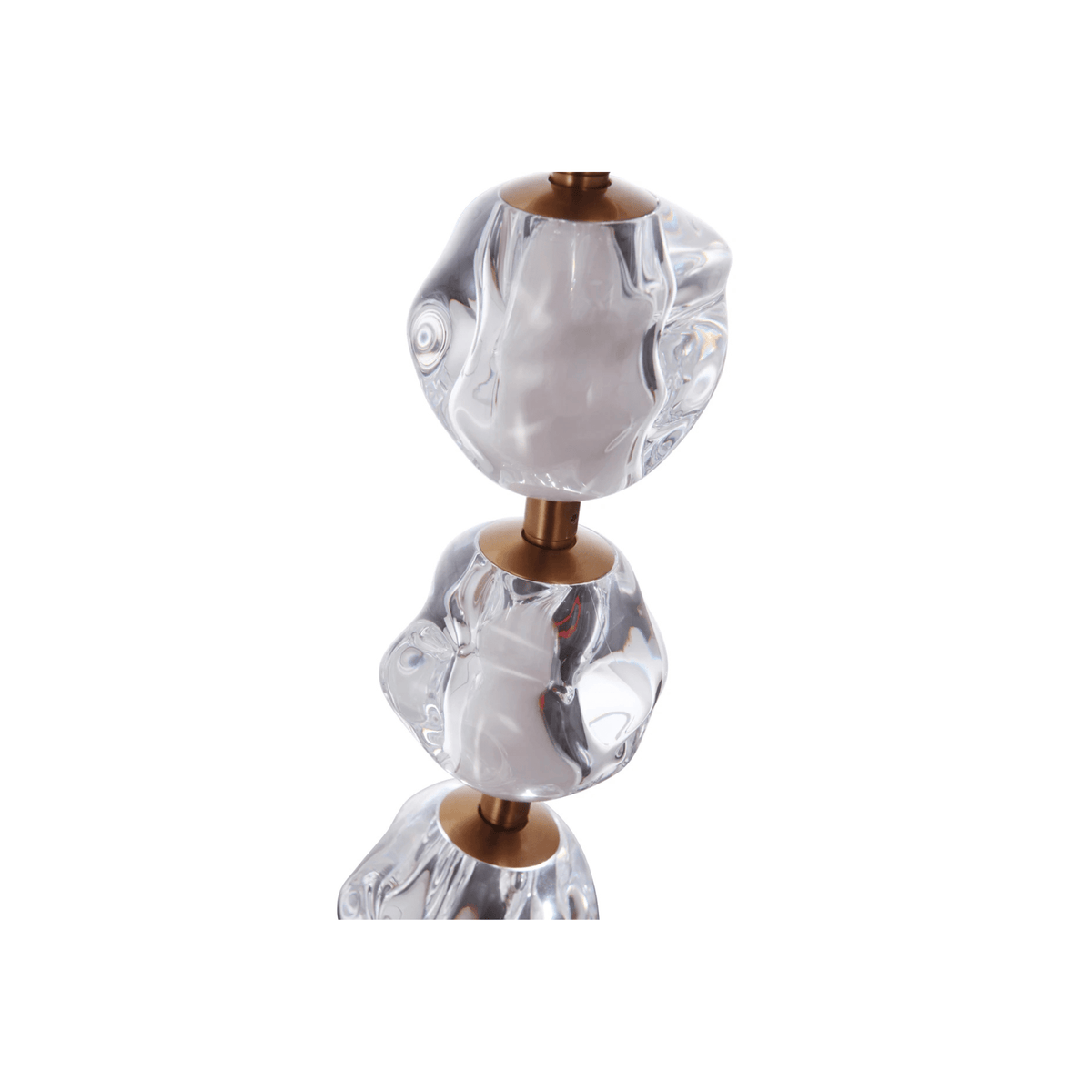 Jackie LED 12.6 inch Satin Brass Pendant Ceiling Light - Orvon Lighting