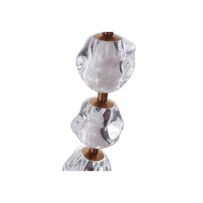 Jackie LED 12.6 inch Satin Brass Pendant Ceiling Light - Orvon Lighting