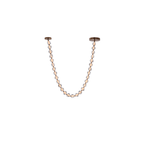 Jackie LED 12.6 inch Satin Brass Pendant Ceiling Light - Orvon Lighting