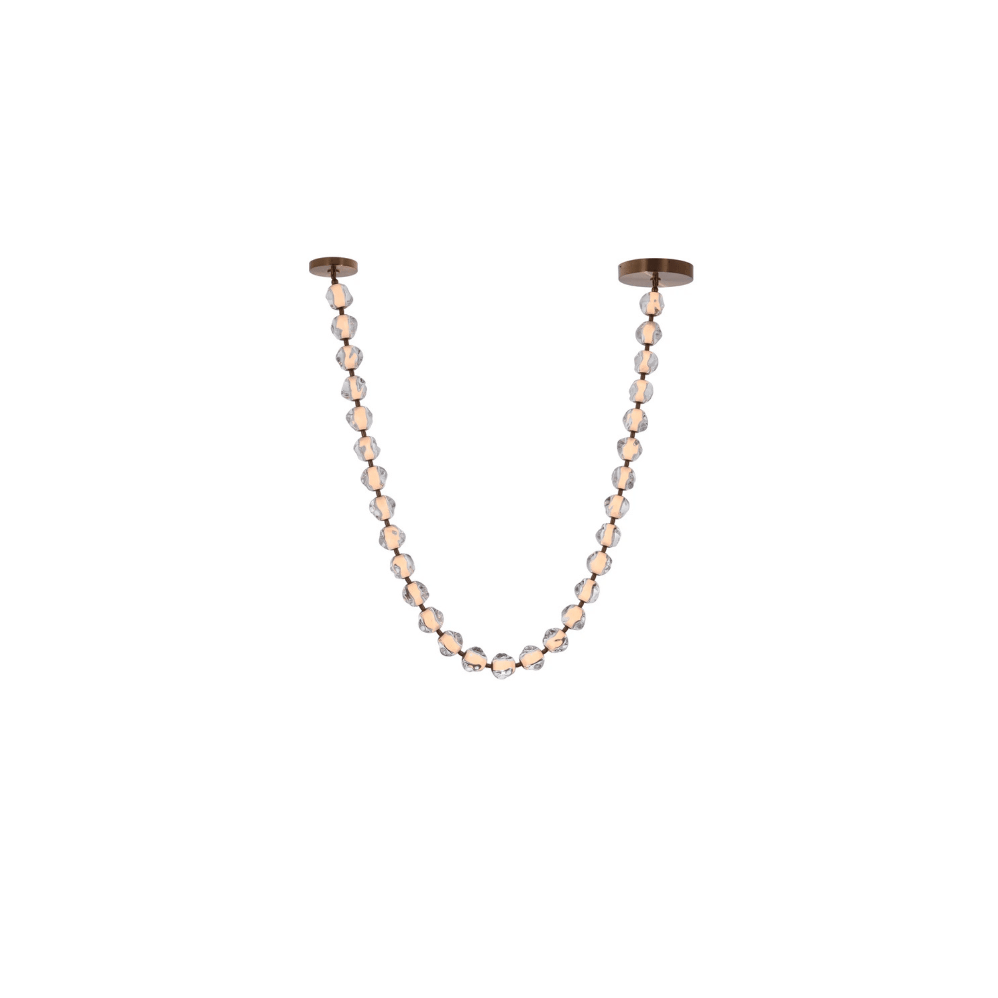 Jackie LED 12.6 inch Satin Brass Pendant Ceiling Light - Orvon Lighting