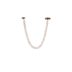 Jackie LED 12.6 inch Satin Brass Pendant Ceiling Light - Orvon Lighting