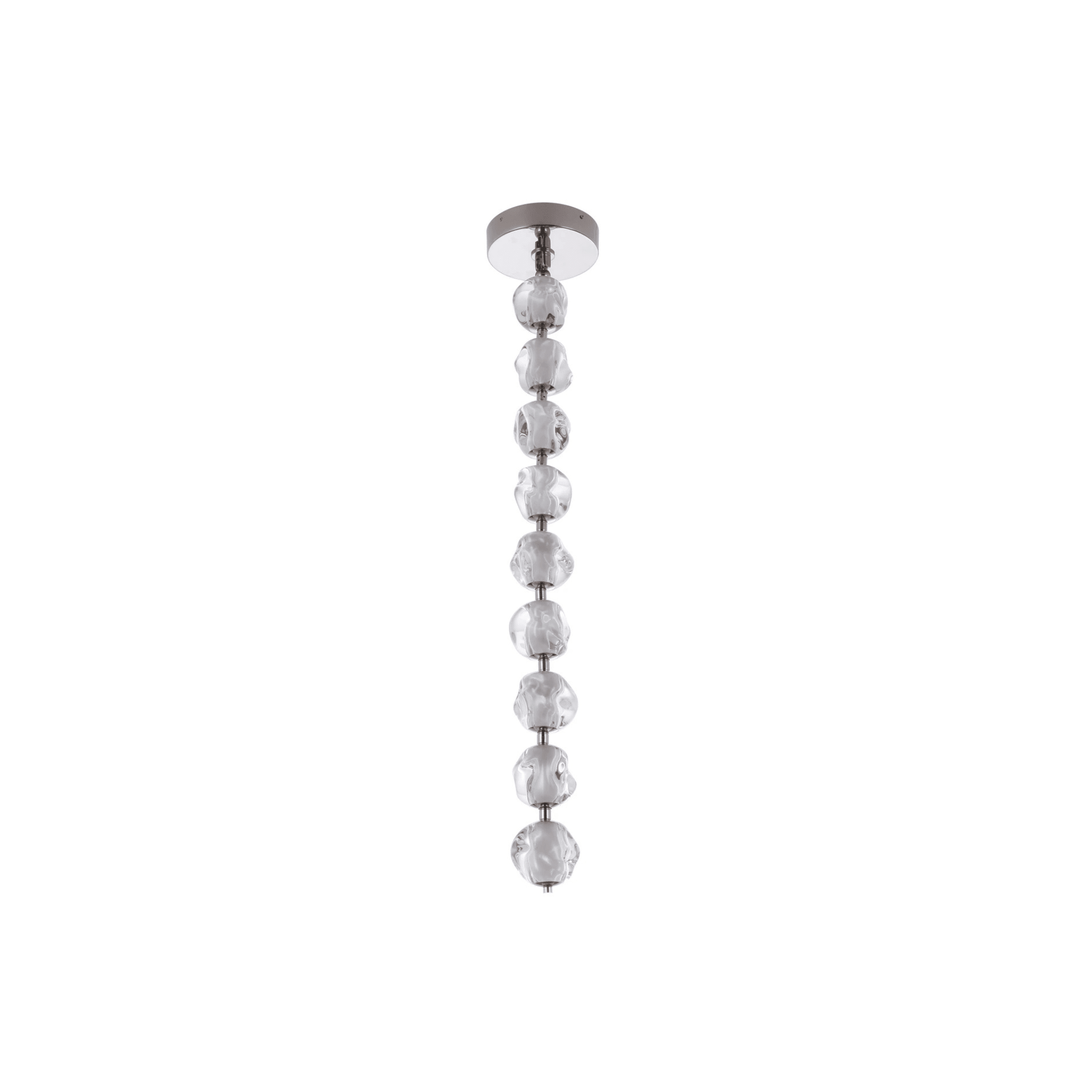 Jackie LED 8.3 inch Satin Brass Pendant Ceiling Light - Orvon Lighting