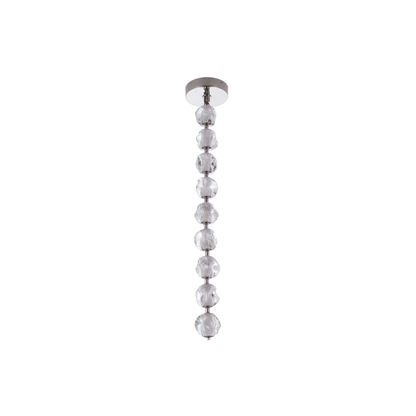 Jackie LED 8.3 inch Satin Brass Pendant Ceiling Light - Orvon Lighting