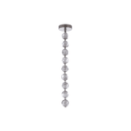 Jackie LED 8.3 inch Satin Brass Pendant Ceiling Light - Orvon Lighting