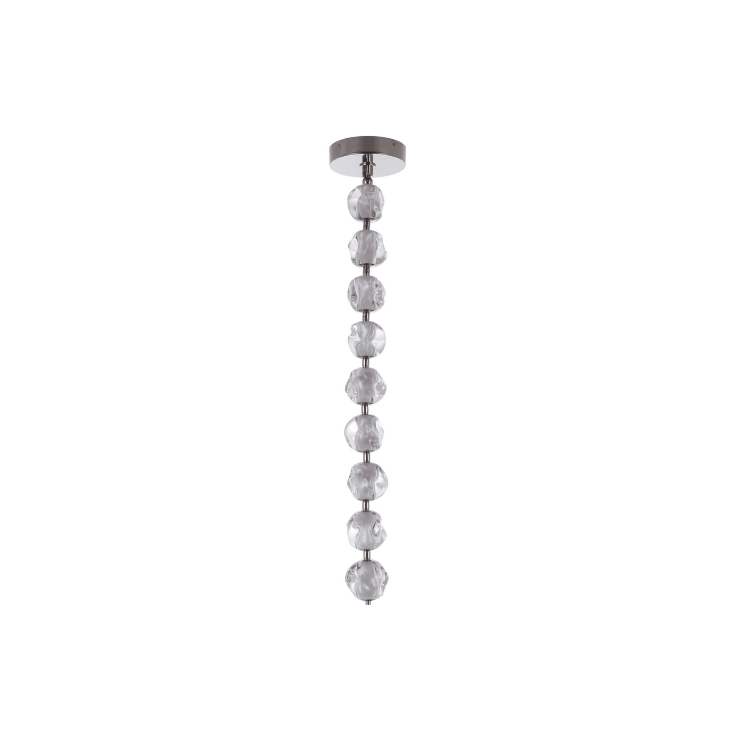 Jackie LED 8.3 inch Satin Brass Pendant Ceiling Light - Orvon Lighting