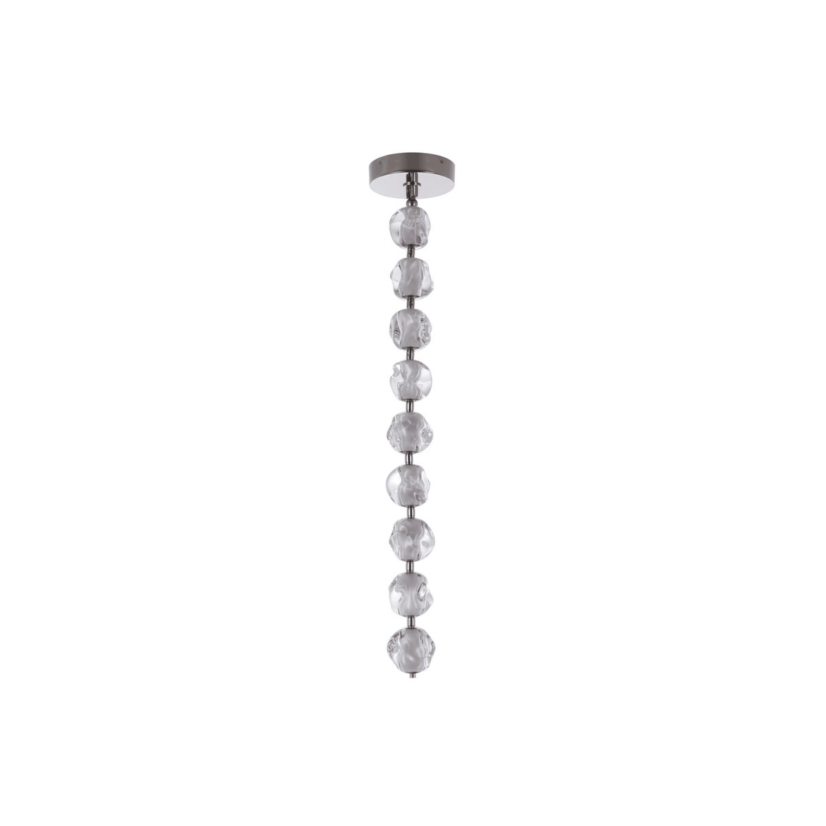 Jackie LED 8.3 inch Satin Brass Pendant Ceiling Light - Orvon Lighting