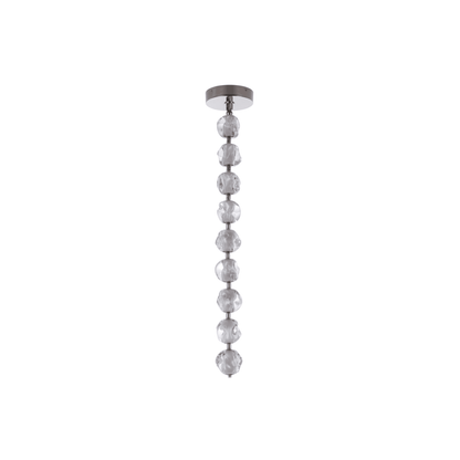 Jackie LED 8.3 inch Satin Brass Pendant Ceiling Light - Orvon Lighting