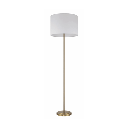Jones 65 inch Satin Brass Floor Lamp Portable Light - Orvon Lighting