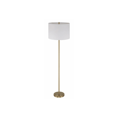 Jones 65 inch Satin Brass Floor Lamp Portable Light - Orvon Lighting