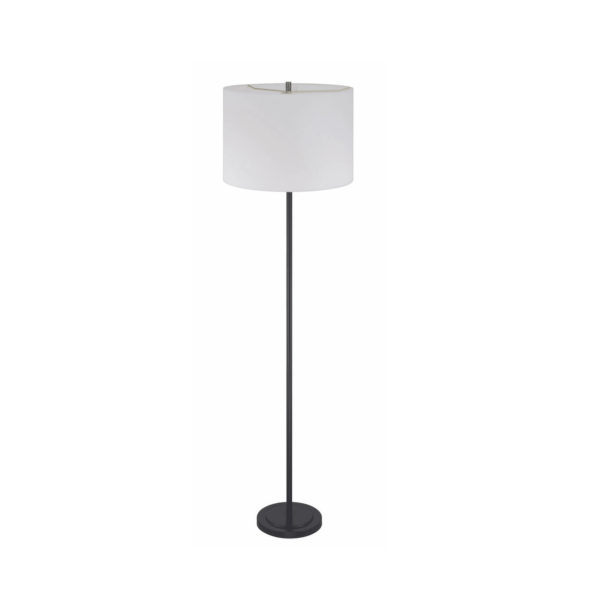 Jones 65 inch Satin Brass Floor Lamp Portable Light - Orvon Lighting