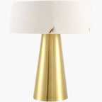 Surya Jesmond 14" L × 14" W × 16" H Accent Table Lamp – Gold