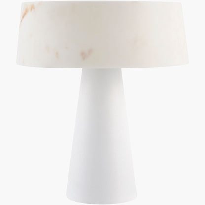 Surya Jesmond 14" L × 14" W × 16" H Accent Table Lamp – White