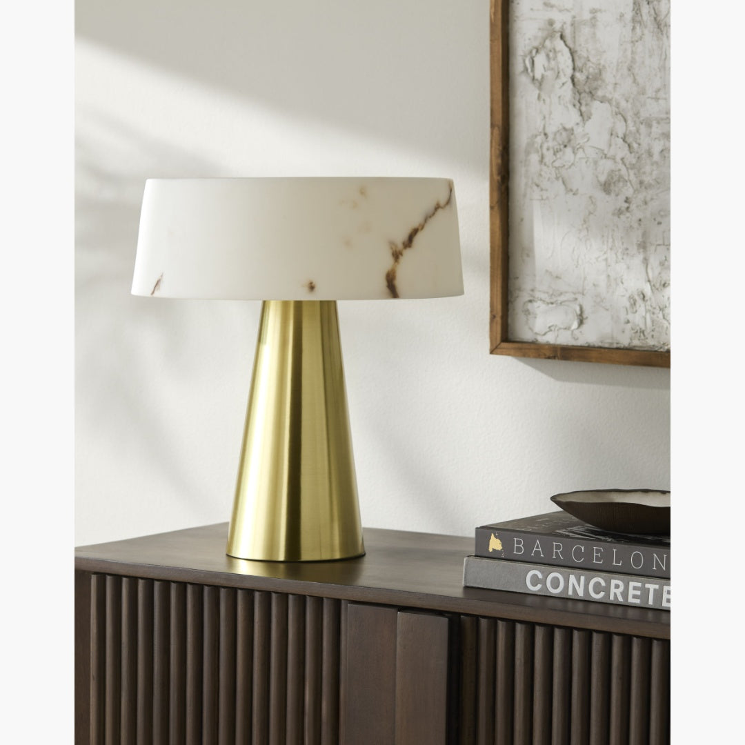 Surya Jesmond 14" L × 14" W × 16" H Accent Table Lamp – Gold additional view