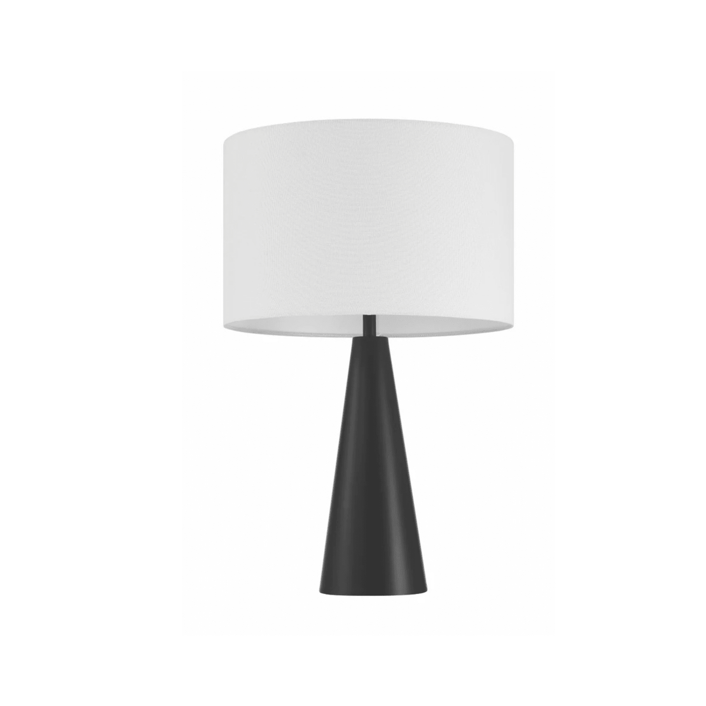 Keefer 1 Light Table Lamp in Flat Black - Orvon Lighting