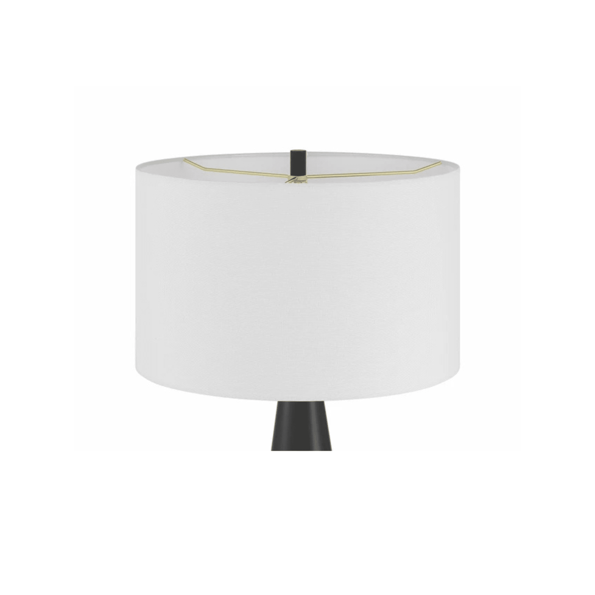Keefer 1 Light Table Lamp in Flat Black - Orvon Lighting