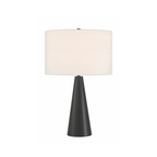 Keefer 1 Light Table Lamp in Flat Black - Orvon Lighting