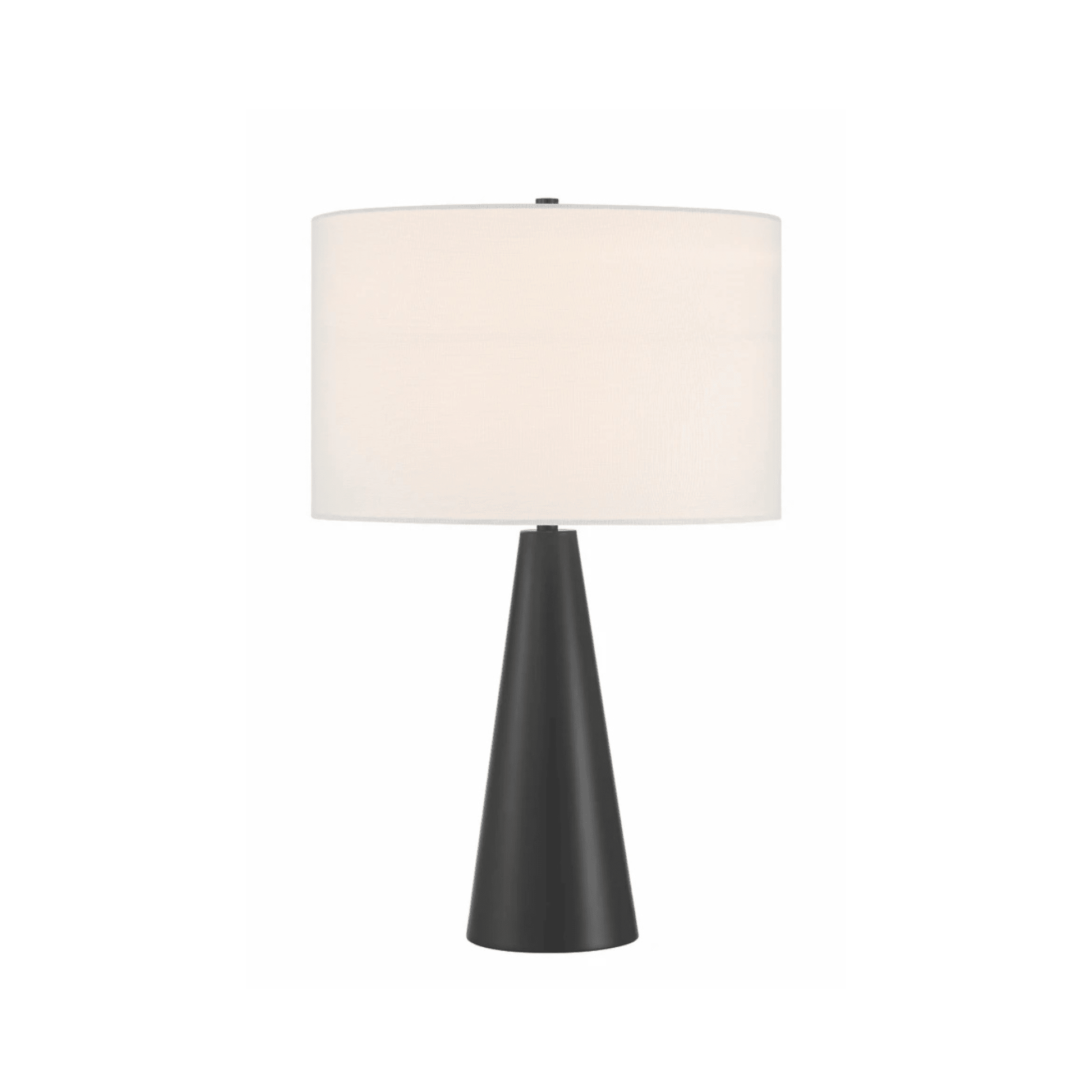 Keefer 1 Light Table Lamp in Flat Black - Orvon Lighting
