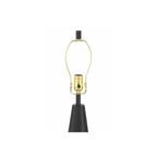 Keefer 1 Light Table Lamp in Flat Black - Orvon Lighting