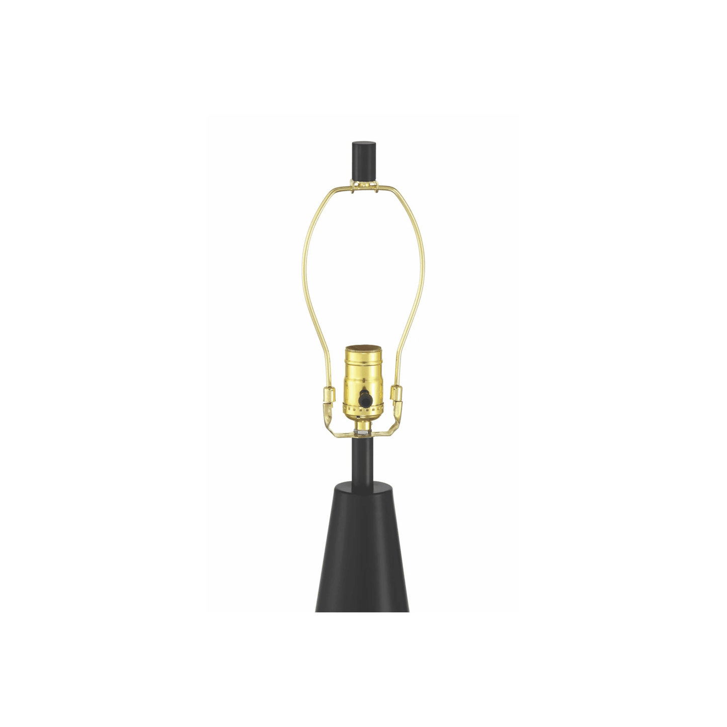 Keefer 1 Light Table Lamp in Flat Black - Orvon Lighting