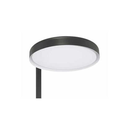 Keeva 57.05 inch 28 watt Flat Black Floor Lamp Portable Light - Orvon Lighting
