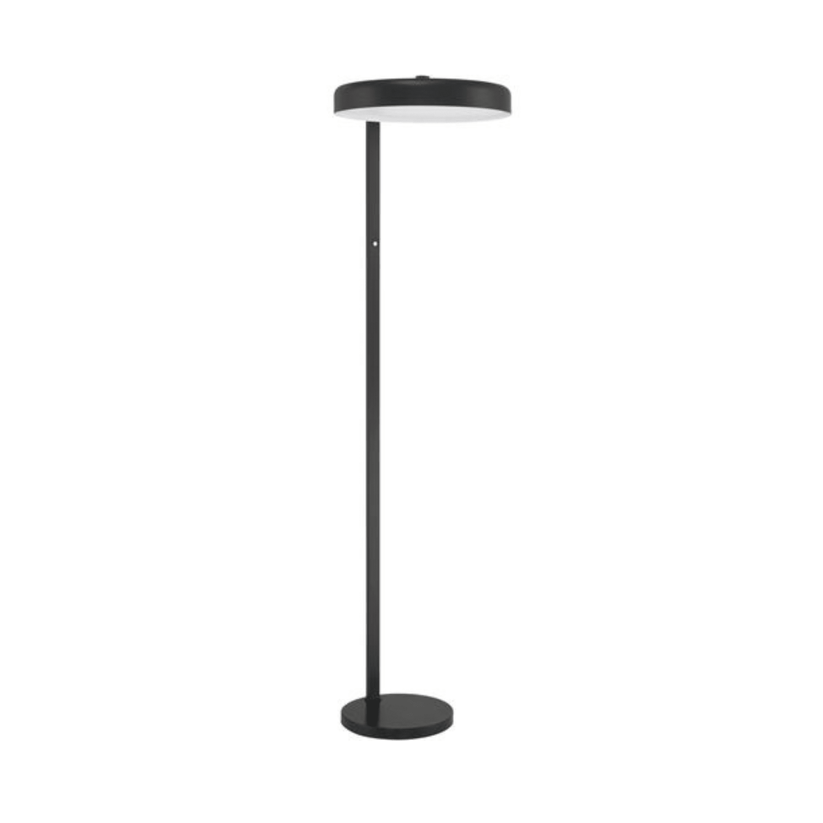Keeva 57.05 inch 28 watt Flat Black Floor Lamp Portable Light - Orvon Lighting