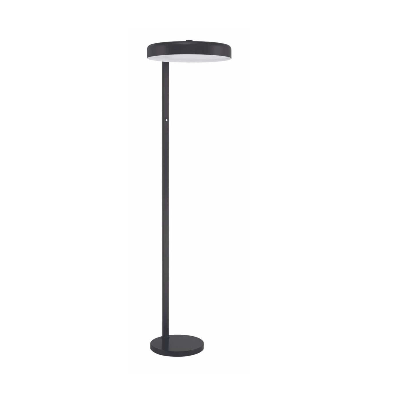 Keeva 57.05 inch 28 watt Flat Black Floor Lamp Portable Light - Orvon Lighting