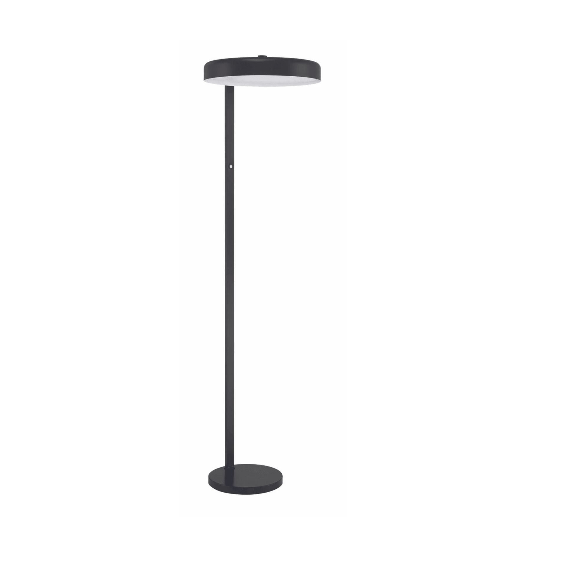 Keeva 57.05 inch 28 watt Flat Black Floor Lamp Portable Light - Orvon Lighting