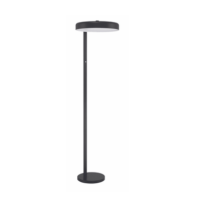 Keeva 57.05 inch 28 watt Flat Black Floor Lamp Portable Light - Orvon Lighting