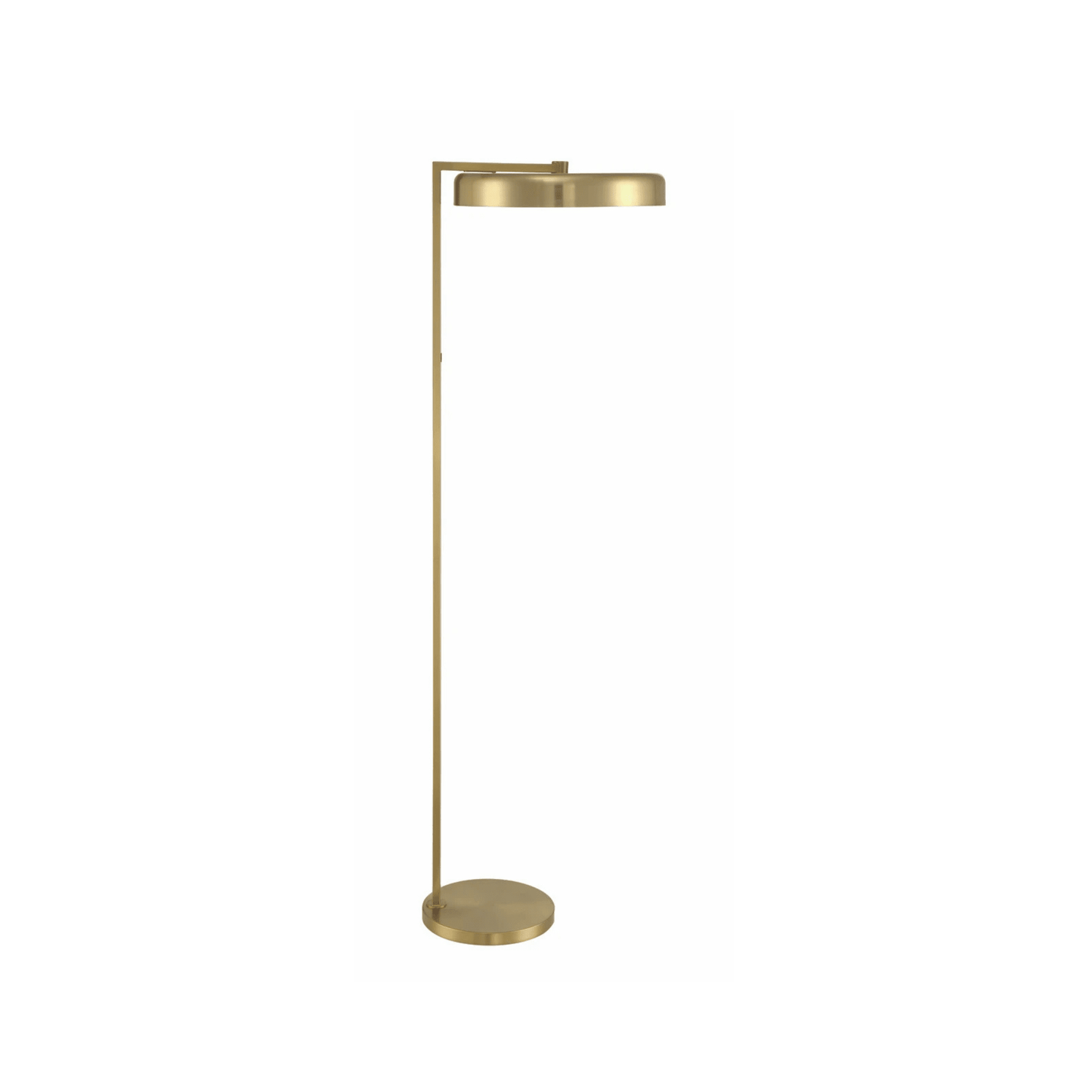 Keeva 57.05 inch 28 watt Flat Black Floor Lamp Portable Light - Orvon Lighting