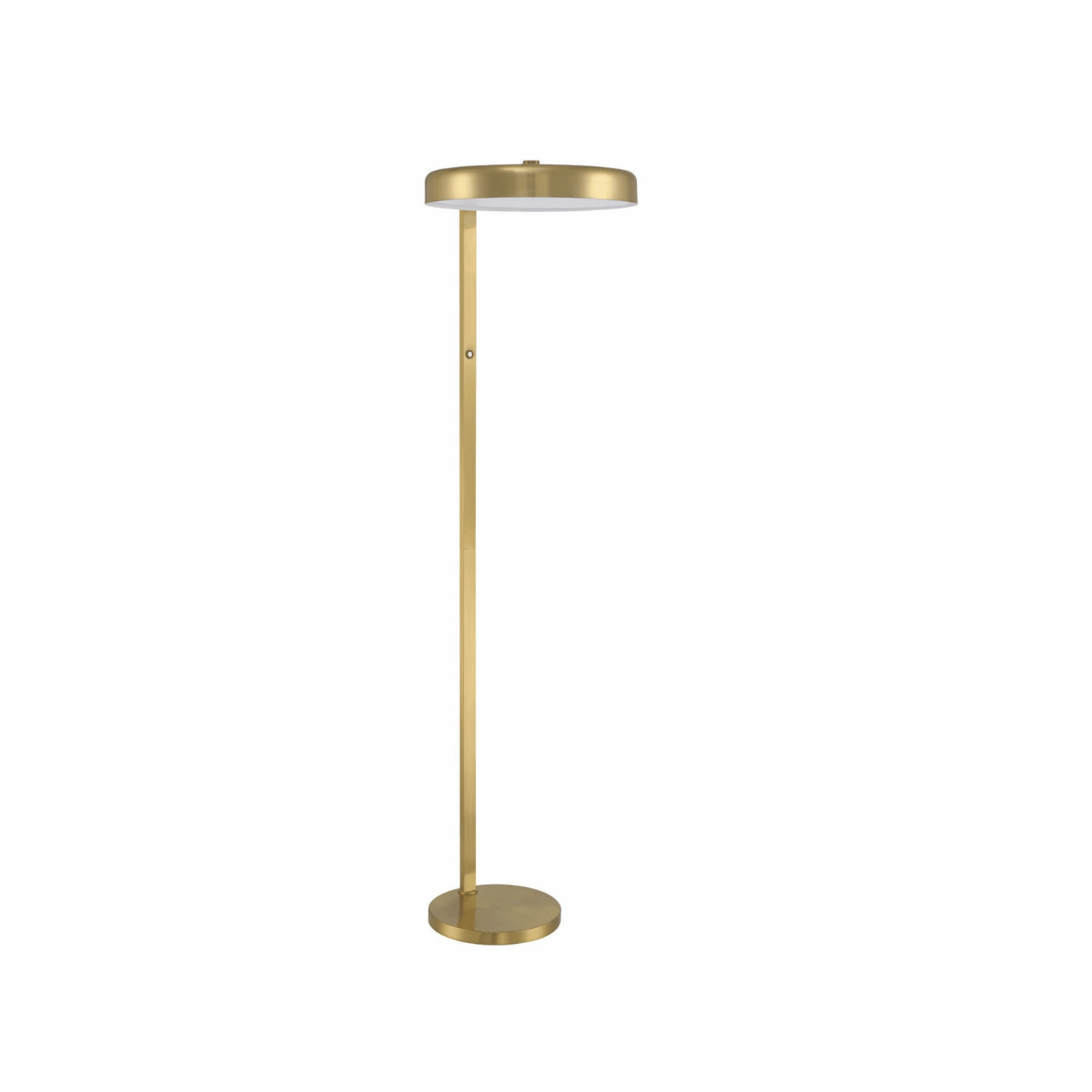 Keeva 57.05 inch 28 watt Flat Black Floor Lamp Portable Light - Orvon Lighting