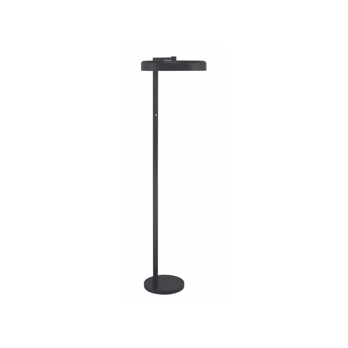 Keeva 57.05 inch 28 watt Flat Black Floor Lamp Portable Light - Orvon Lighting