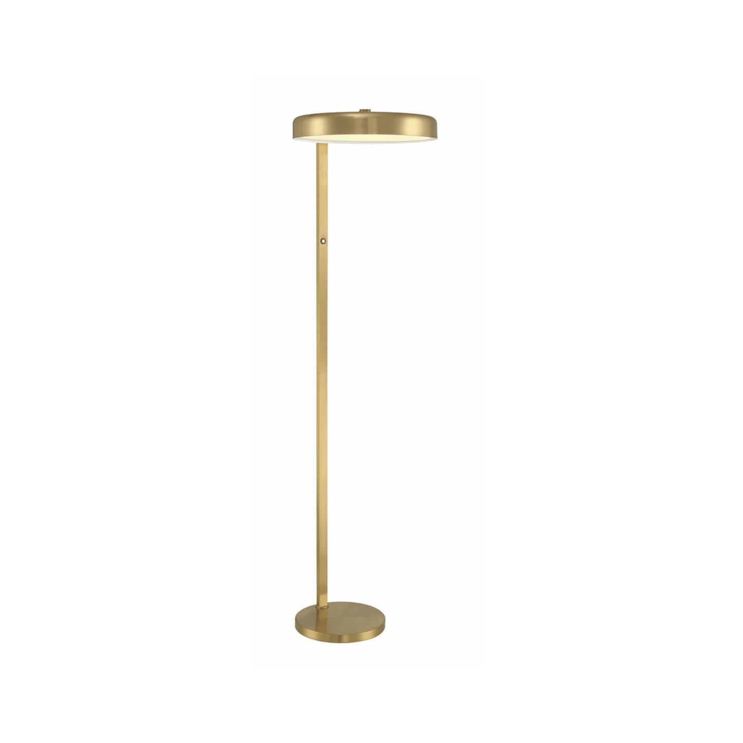 Keeva 57.05 inch 28 watt Flat Black Floor Lamp Portable Light - Orvon Lighting