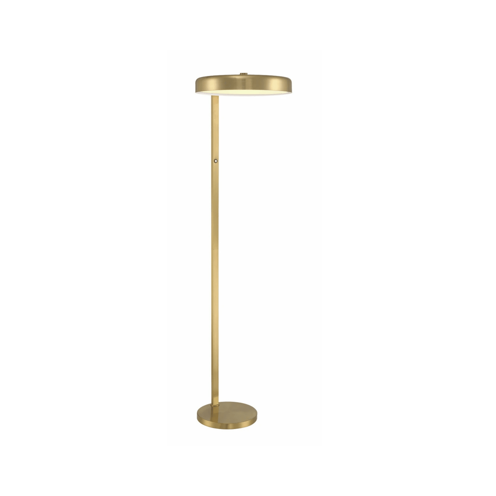 Keeva 57.05 inch 28 watt Flat Black Floor Lamp Portable Light - Orvon Lighting