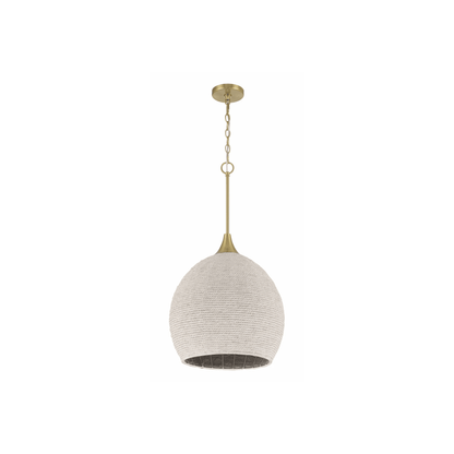 Keira 1 Light Pendant - Orvon Lighting