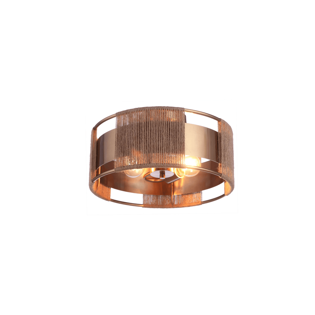 Kensey 2 Light 14.13 inch Semi Flush Ceiling Light - Orvon Lighting