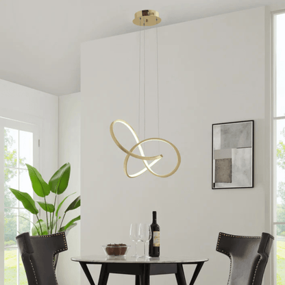 Knotted LED Dimmable Chandelier - Orvon Lighting