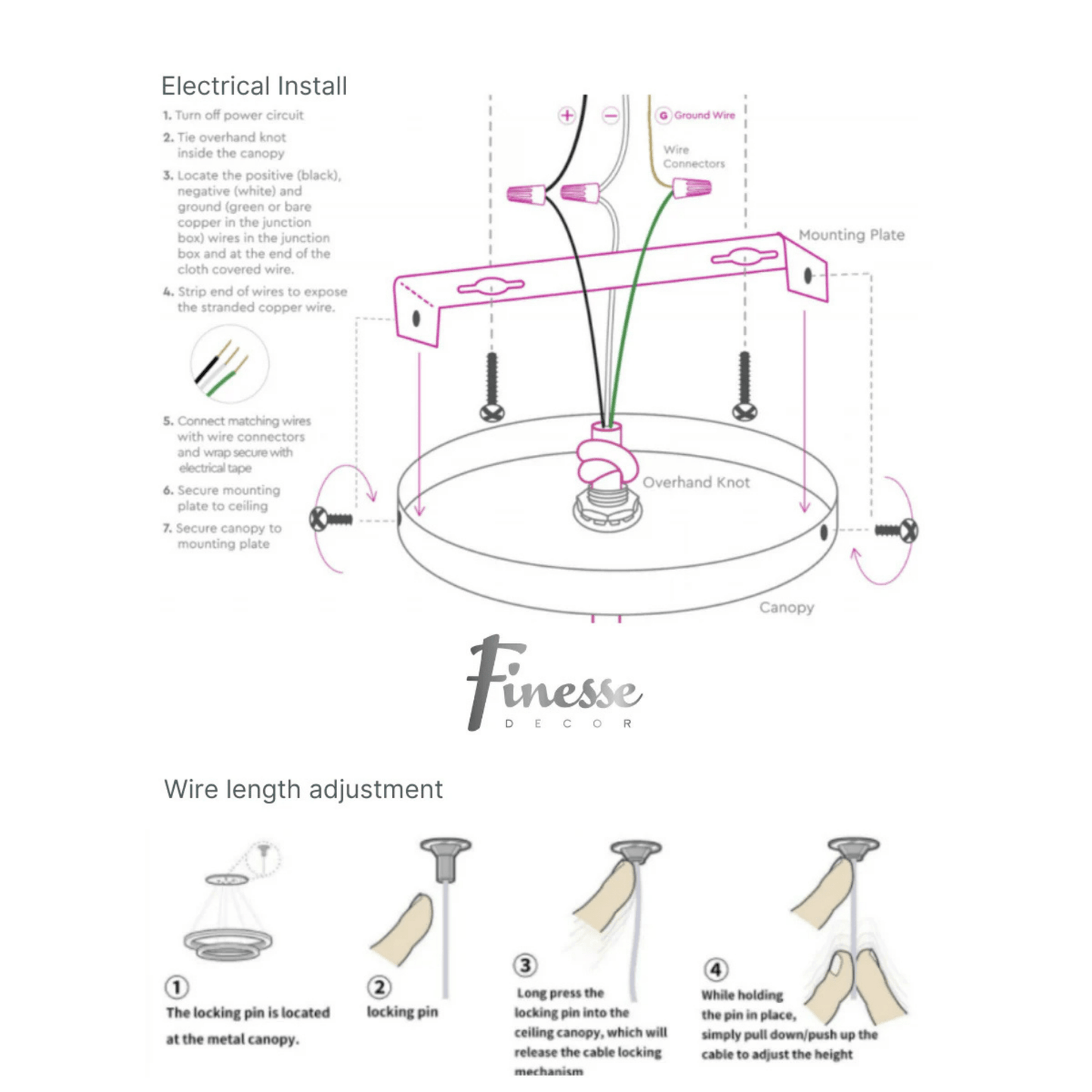 Knotted LED Dimmable Chandelier - Orvon Lighting