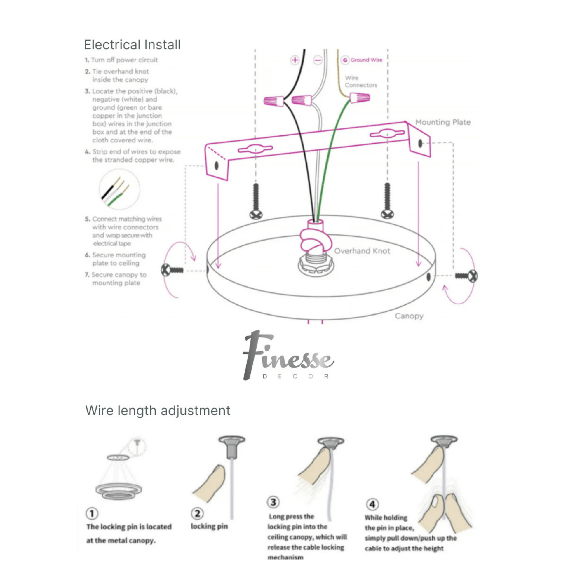 Knotted LED Dimmable Chandelier - Orvon Lighting