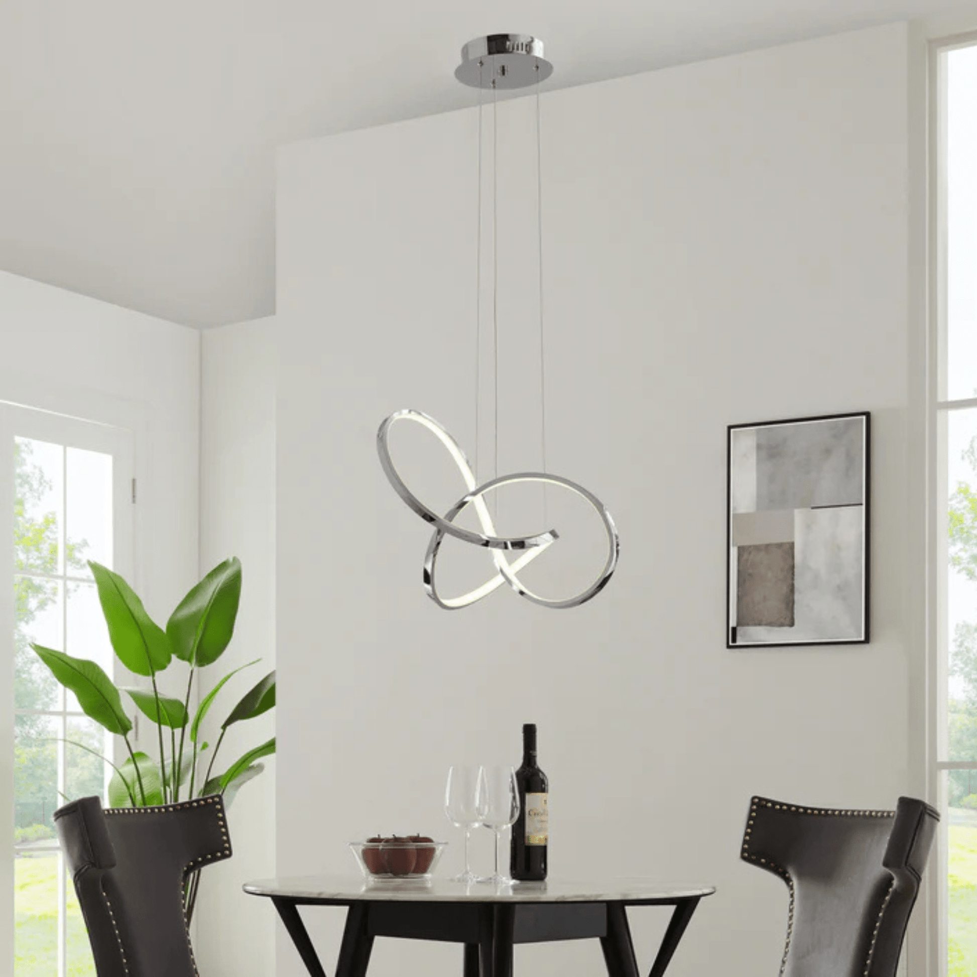 Knotted LED Dimmable Chandelier - Orvon Lighting