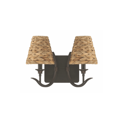 Kokomo 2 Light 14.13 inch Wall Sconce Wall Light - Orvon Lighting