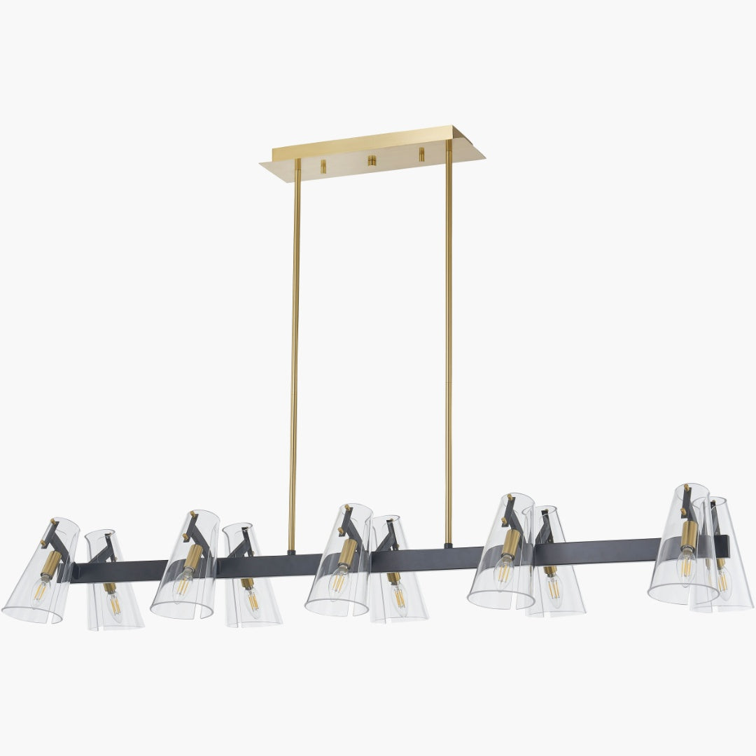 Surya Korra 15.5" L × 68" W Chandelier – Default Title